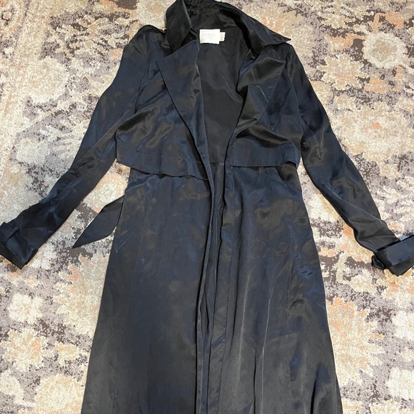 Silk Trench Coat - Picture 1 of 3